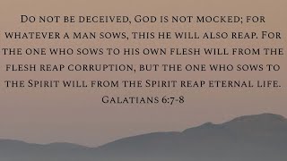 do not be deceived