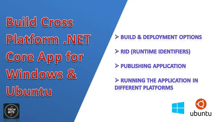 Building .NET Core Cross Platform App For Windows and Ubuntu