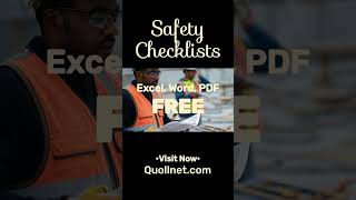 Monthly Worker Training and Safety Briefing Updates Checklist