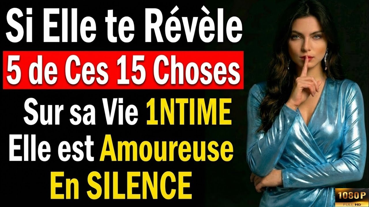 15 SIGNES Psychologiques qu'Une Femme est Amoureuse en Silence (Psychologie Féminine)