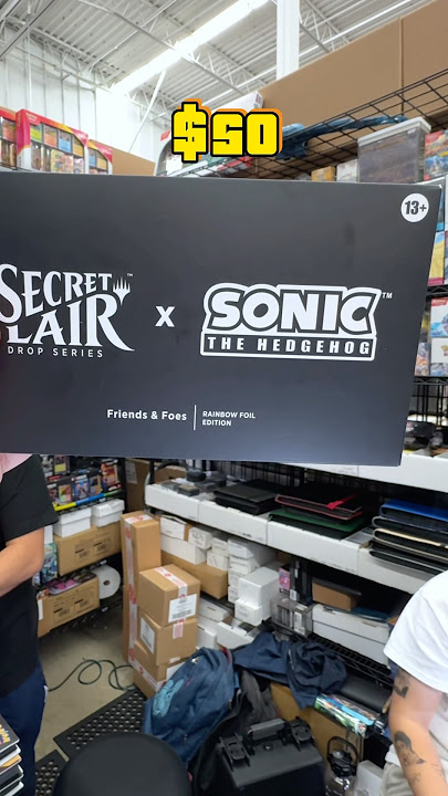Download lagu Sonic The Hedgehog x Magic The Gathering ENGLISH FOIL SECRET LAIR! π―π
