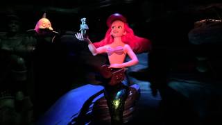 The Little Mermaid Ride With Animatronics Fail At Disney California Adventure