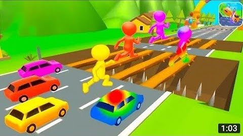 Shape- shifting Gameplay All Levels Gamepley iOs, Android Mobile Walkthrough Stick Run Max Level NWU