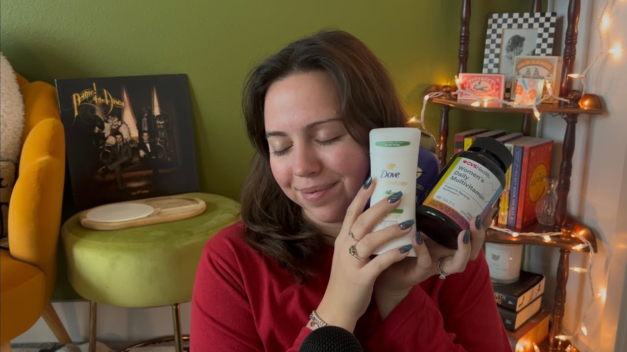 ASMR Essentials Haul ~ everyday self-care items ~ lots of tapping