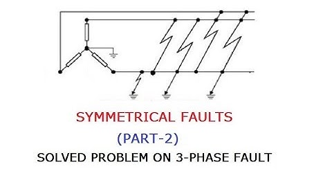 SYMMETRICAL FAULTS (PART-2) (SOLVED PROBLEM)/GATE/IES/ISRO/BARC