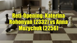 Reti-Opening: Katerina Rohonyan (2332) vs Anna Muzychuk (2256)