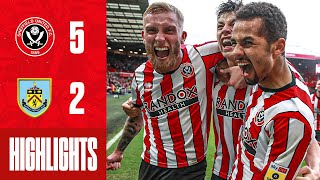 McBurnie \& Ndiaye in 7 goal thriller 🔥 | Sheffield United 5-2 Burnley | EFL Championship highlights