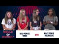 Would You Rather: Madeline Gotta, Kacy Johnston, Allison Pelstring, Alaysia Lane