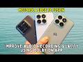 How to Improve Audio Recording Quality using Dolby On App Motorola Edge 70 Fusion