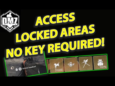 DMZ GLITCH | ACCESS LOCKED AREAS IN DMZ WITHOUT A KEY. OPEN LOCKED DOORS GLITH IN DMZ SEASON 5