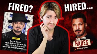 should controversial actors be fired? | thoughts on the backlash for Boy George and Geno Segers