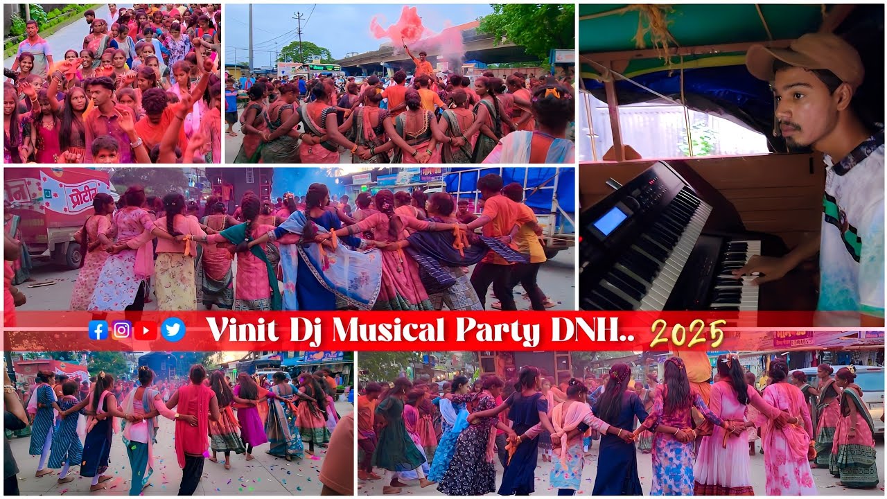 Top Gujrati Timali Tarpa Music 🩵🎵 Vinit Dj Musical DNH 😘 At Talasari Ganpati Visarjan 