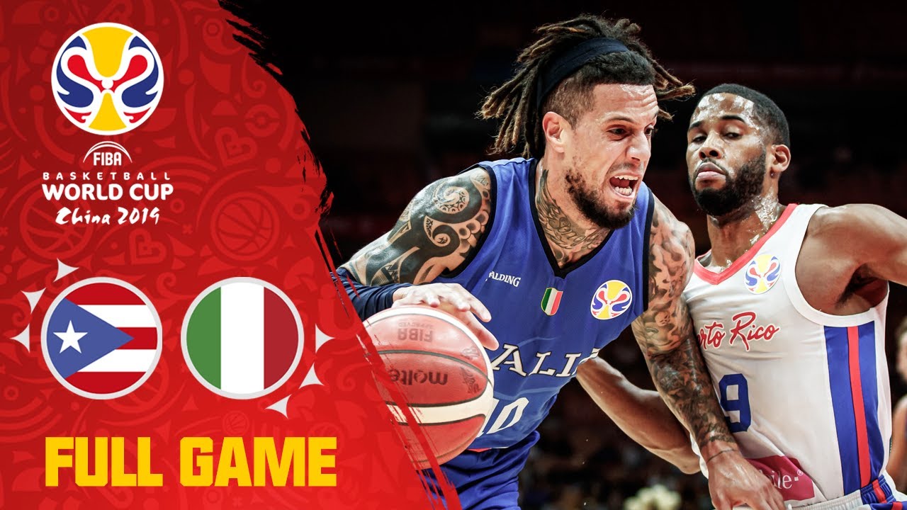 Puerto Rico couldn't stop Italy! Full Game FIBA Copa del Mundo de