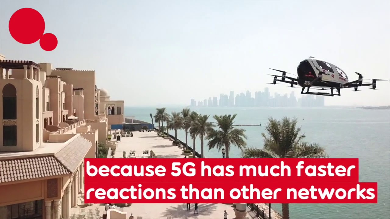 The Power Of 5G - Aerial Taxi