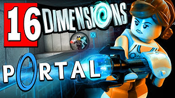 LEGO Dimensions Walkthrough Part 16 TEST CHAMBER 5 / Lego Dimensions PORTAL 2