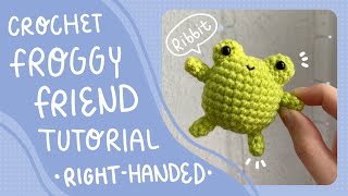 How to crochet a frog (Right Handed) | Frog Amigurumi Tutorial screenshot 2