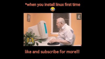 When you install linux first time || Linux Users || iphonememe #linuxmeme #iphonememe #linux