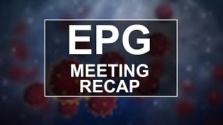 Обзор встречи EPG 7.2.20