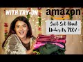 Under Rs 700/-  Festive Full Suit Sets Haul With Try-On | Kurta Set | Skirt Set & Much More (AMAZON)