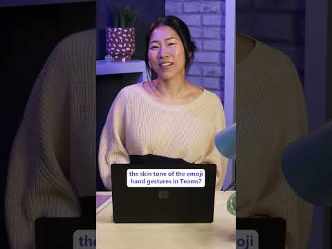 How to change your emoji skin tone in Microsoft Teams