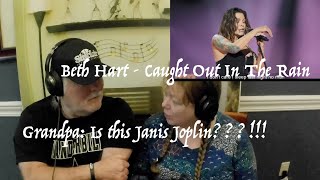 Beth Hart - Caught Out In The Rain - SO GOOD!!! Grandparents from Tennessee (USA) react