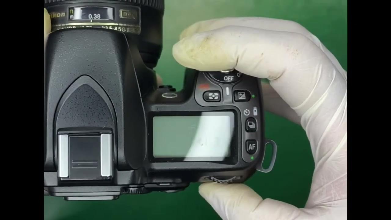 Nikon D80 Err修理 YouTube