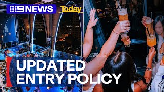 Adelaide bar bans under-21s from entry | 9 News Australia