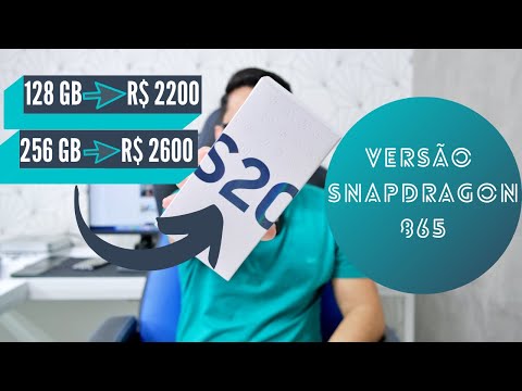Galaxy S20 FE: Versão 256 GB com Snapdragon 865 JÁ DISPONÍVEL!