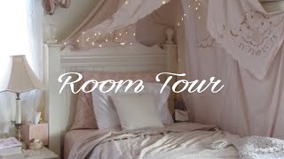 aesthetic vintage room tour | coquette inspired