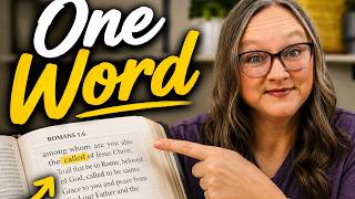 How to Study Any Word in the Bible (Step by Step)