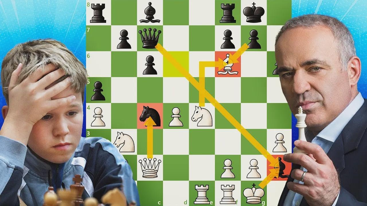 Two Chess Titans Face Off: Magnus Carlsen vs. Garry Kasparov