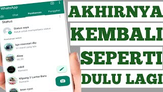 Cara Mengembalikan Whatsapp Versi Baru Ke Versi Lama