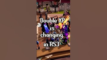 Double XP is Changing in RuneScape 3