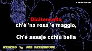 Video thumbnail of "Dicitincelle Vuje Roberto Murolo [1] Karaoke by JFH"