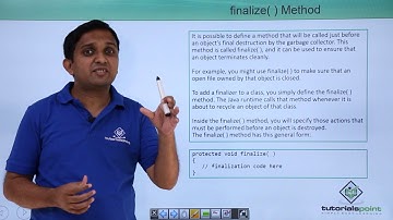 Java - Finalize Method