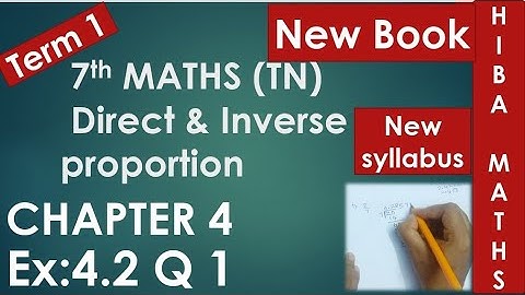 TN Samacheer 7th maths chapter 4 exercise 4.2 question 1 New Book New Syllabus