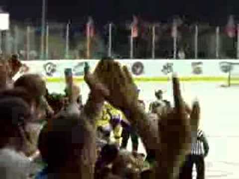 Sean McAslan Game winning EIHL playoff Semi final penalty Sh