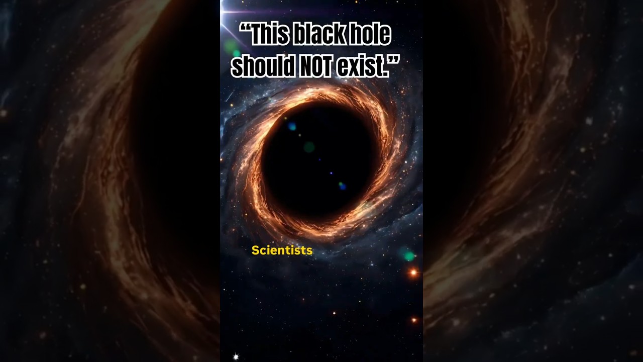 This black hole breaks everything we know about the universe 🕳️ 
