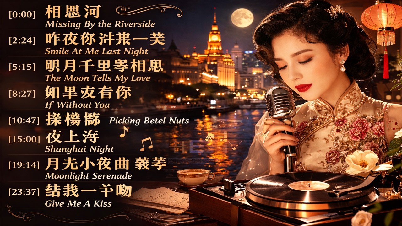 中国音乐经典　クラシックオブチャイニーズミュージック 1920–1950 年中國經典歌曲| Classic Chinese Songs (1920–1950) - YouTube