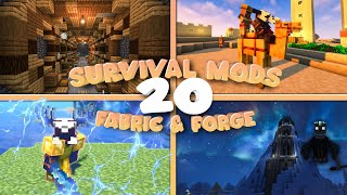 20 Mods for Survival Minecraft | Fabric & Forge | 1.20.4 screenshot 5