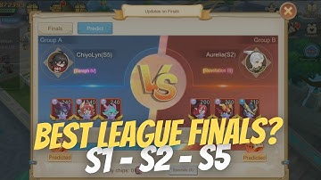 Best League Finals!? From S1 - S2 - S5 - Cloud Song / Guardians Of Cloudia #90