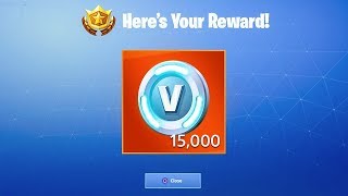 fortnite could be giving you 15 000 free vbucks - fortnite v bucks 15000