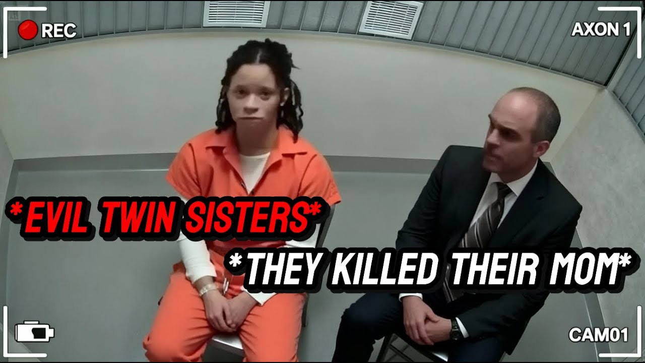 Full Police Interrogation Twin Sisters Accused of Killing Their Mother 