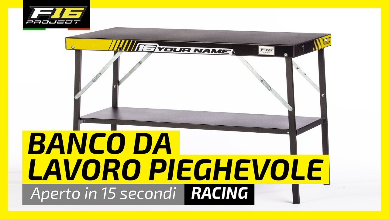 Banco da Lavoro pieghevole in alluminio - F16 Project