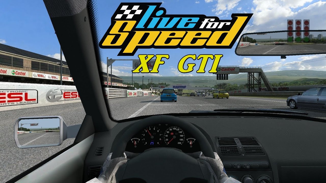 Live For Speed - XF GTI @ Blackwood GP Track