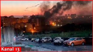 Russias Belgorod Region Was Hit By Missile Fire - Dozens Of Cars Were Burned There Were Injured