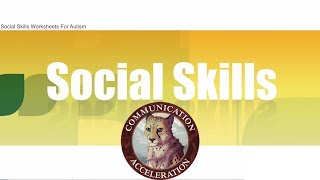 Social Skills Worksheets for Teens