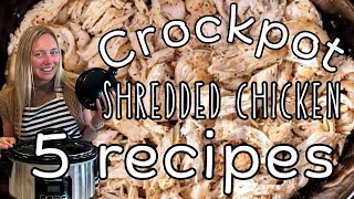 5 Easy Meals You Can Make With Shredded Chicken Molly Purcell Molly Makes It Easy