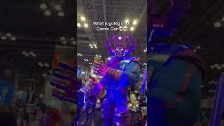 Galactus at the Courtyard Booth 🤯🤯 #nycc #comiccon