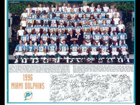 1996 Miami Dolphins Team Season Highlight \